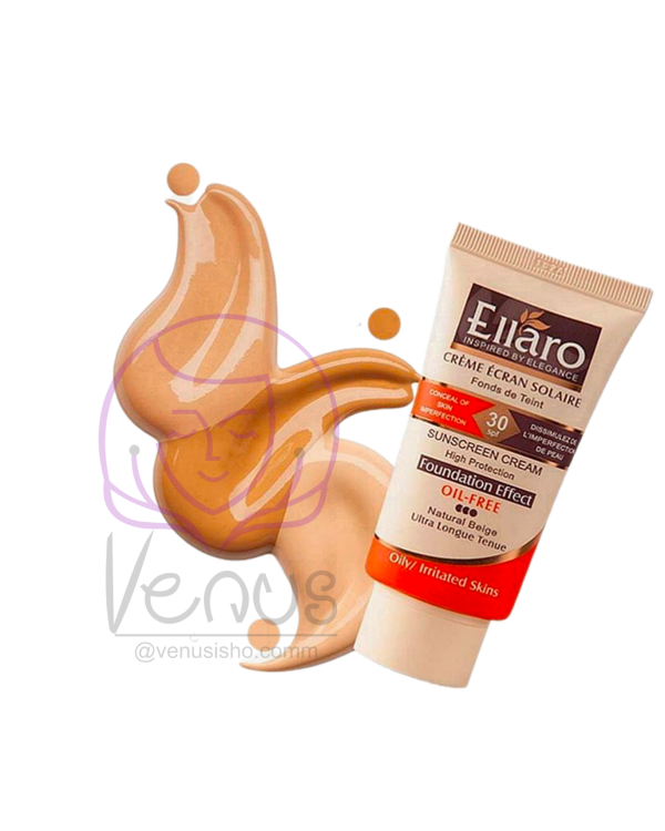 کرم ضد آفتاب کرم پودری فاقد چربی SPF 30 الارو