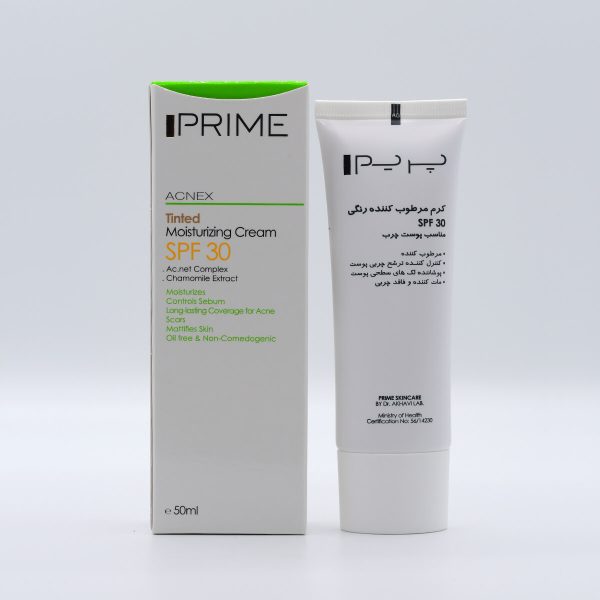 کرم مرطوب کننده SPF30 مناسب پوست چرب پریم PRIME