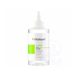 تونر پاک کننده پوست چرب و مختلط ویتالیر VITALAYER