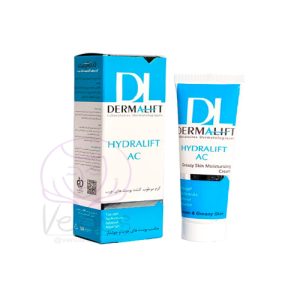 کرم مرطوب کننده پوست چرب و جوش دار درمالیفت DERMA LIFT