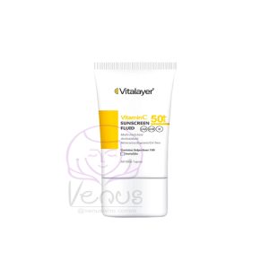 فلوئید ضدآفتاب ویتامین C ویتالیر VITALAYER