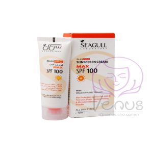 کرم ضدآفتاب با SPF100 سی گل SEAGULL