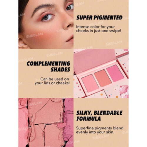 پالت رژگونه بستنی شیگلم SHEGLAM - Image 4