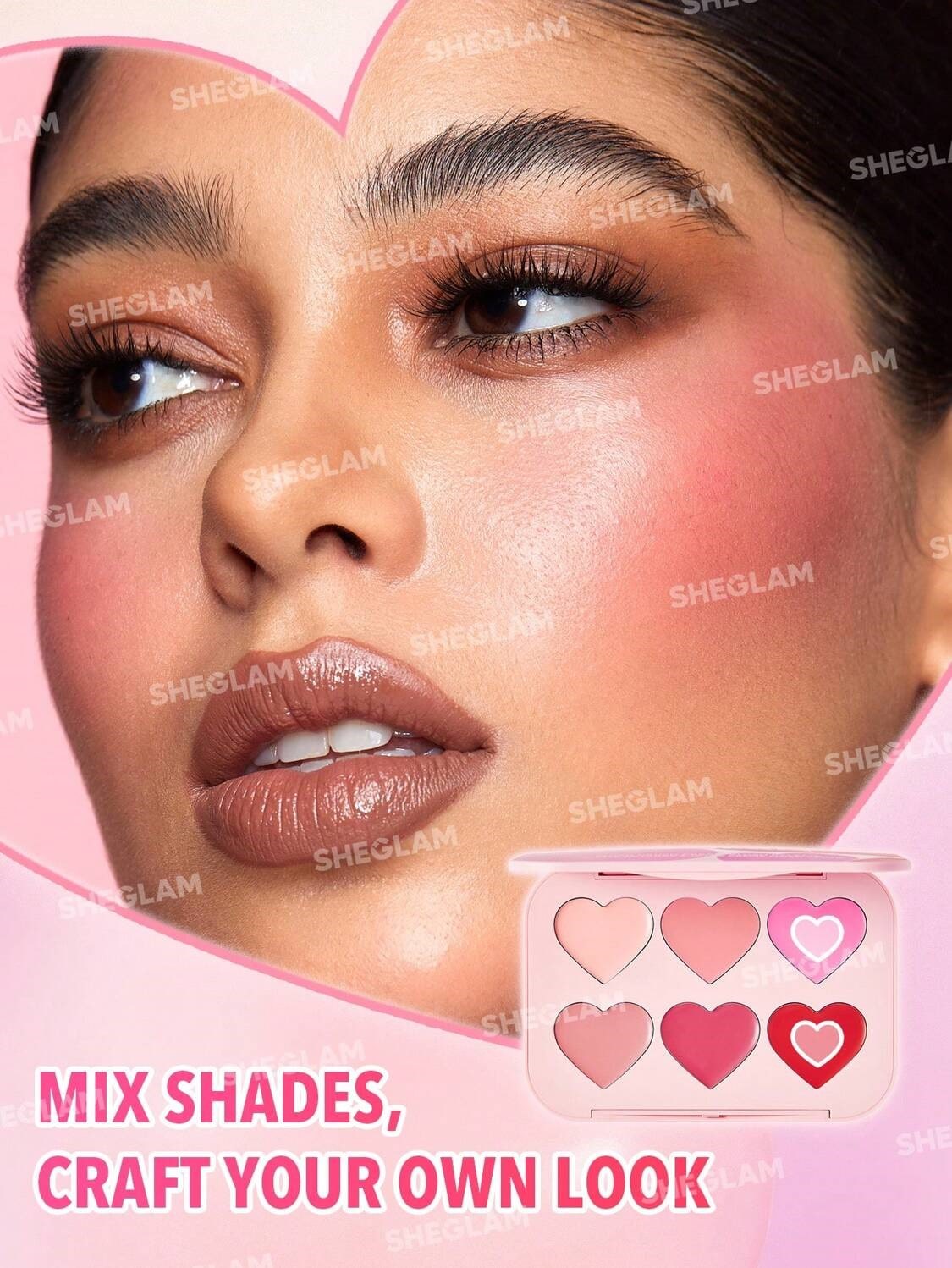پالت رژ مدل BLUSHING BOUQUET شیگلم SHEGLAM - Image 3