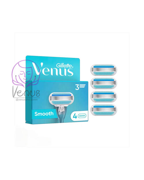 یدک ژیلت 3لبه مدل SMOOTH ونوس VENUS