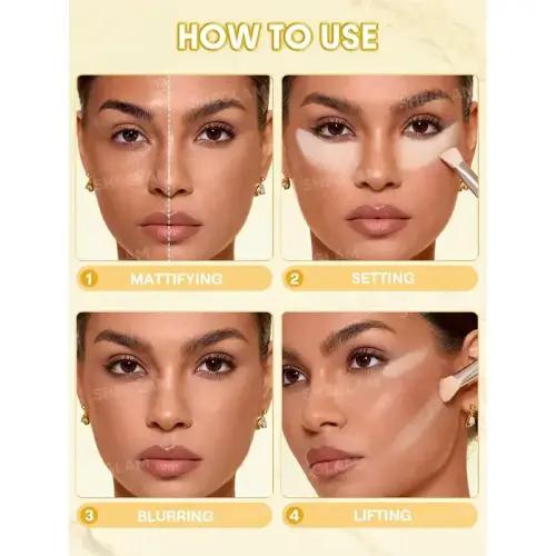 پودرفیکس دو طبقه ای شیگلم SHEGLAM - Image 3