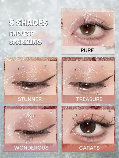 سایه تکی مدل ENIGMA SPARKLY شیگلم SHEGLAM - Image 3