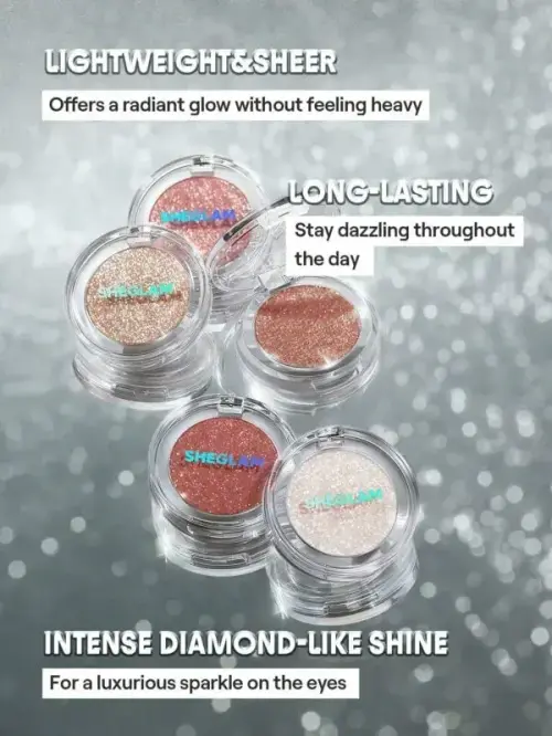 سایه تکی مدل ENIGMA SPARKLY شیگلم SHEGLAM - Image 5