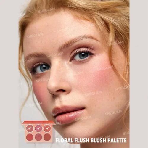 پالت رژگونه FLORAL FLUSH شیگلم SHEGLAM - Image 2