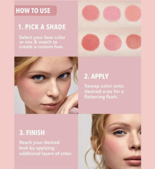 پالت رژگونه FLORAL FLUSH شیگلم SHEGLAM - Image 5