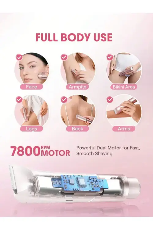شیور 2 کاره صورت و بدن شیگلم SHEGLAM - Image 9