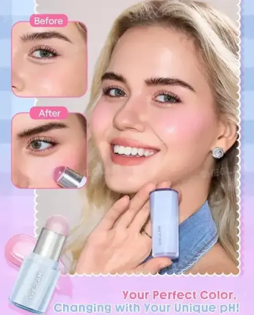 رژگونه استیکی حرارتی شیگلم SHEGLAM - Image 2