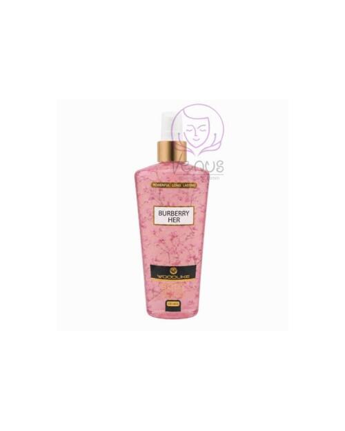 بادی اسپلش مدل BURBERRY HER وودلایک