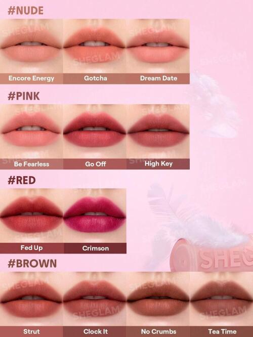 رژ لب کوشن مدل Lip Veil شیگلم SHEGLAM - Image 4