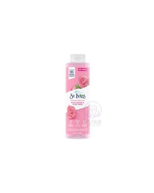 شامپو بدن سنت ایوز مدل گل رز و عصاره آلوئه ورا ST.IVES
