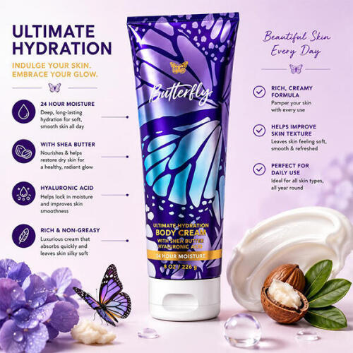 کرم بدن مدل BUTTERFLY بث اند بادی BATH & BODY - Image 2