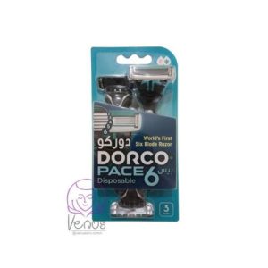 ژیلت 6لبه دورکو 3 عددی DORCO