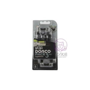 ژیلت 3لبه دورکو 6 عددی DORCO