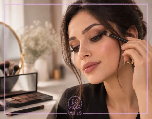 خط چشم گربه‌ای دودی